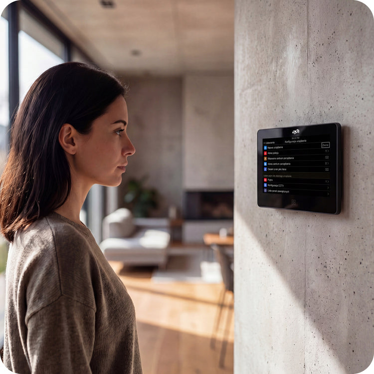 Wi-Fi vaizdo telefonspynė „DVS“ su 7" liečiamuoju ekranu ir RFID, juoda – nuotrauka 6