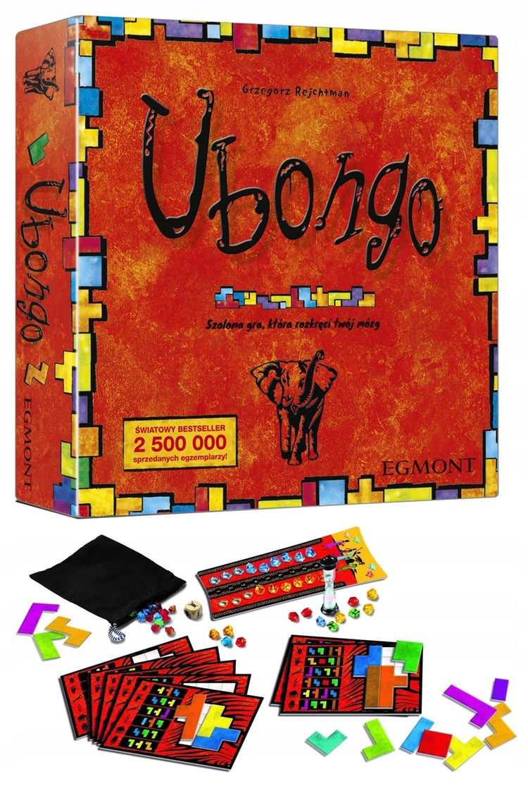 Stalo žaidimas „Ubongo“ (Egmont) – nuotrauka 1