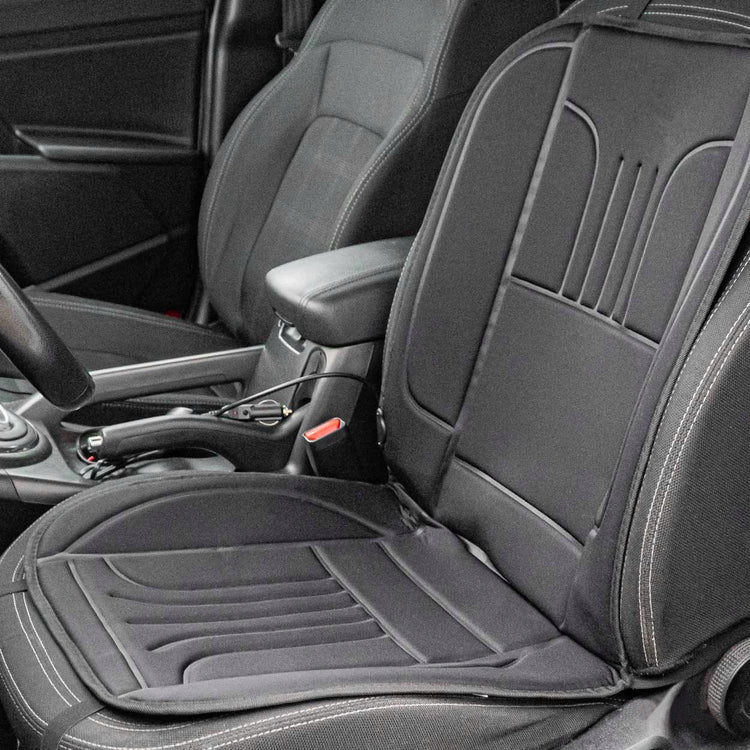 Šildantis automobilio sėdynės kilimėlis „Amio“ 12 V su reguliavimu – nuotrauka 2