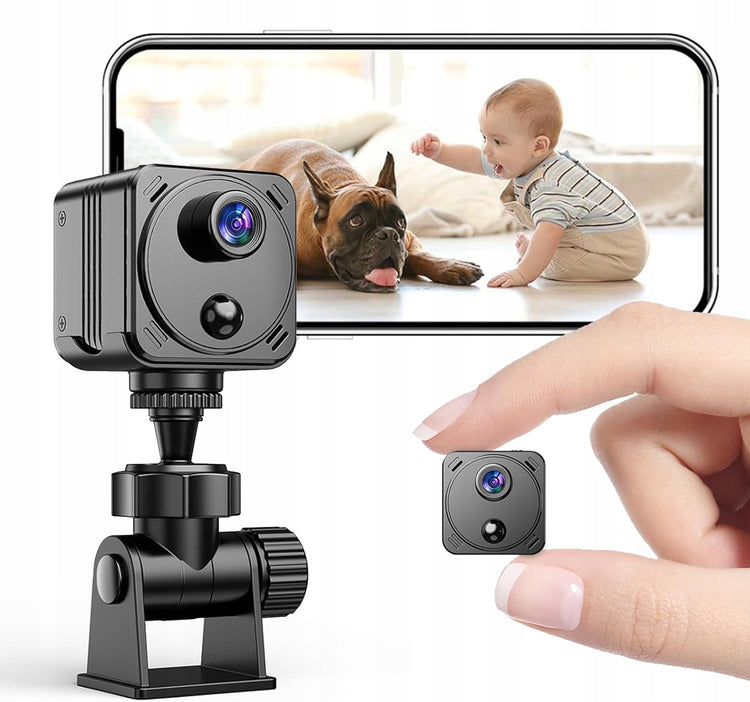 Mini magnetinė Wi-Fi kamera „Onshop M7“ 4K su IR naktiniu matymu
