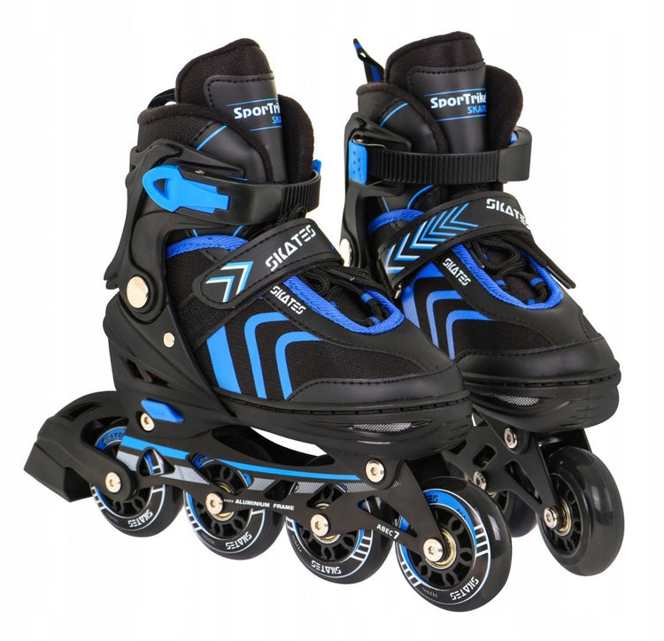 Reguliuojami riedučiai 4in1 „SporTrike“, 34–38 dydis, mėlyni