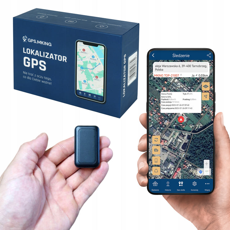 GPS sekiklis su magnetu „MKING MK05“, be abonemento