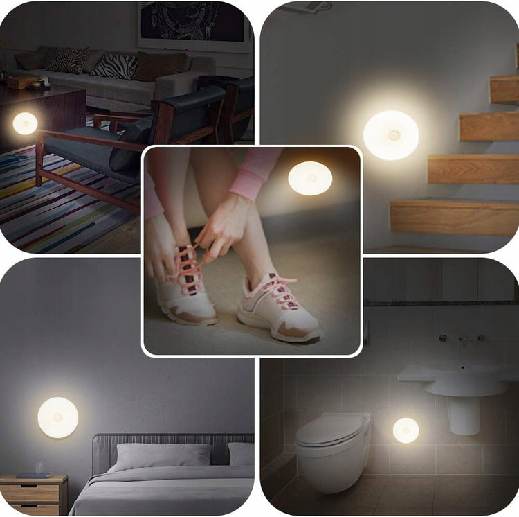 Belaidis LED šviestuvas su judesio jutikliu „Smartled“, magnetinis, įkraunamas
