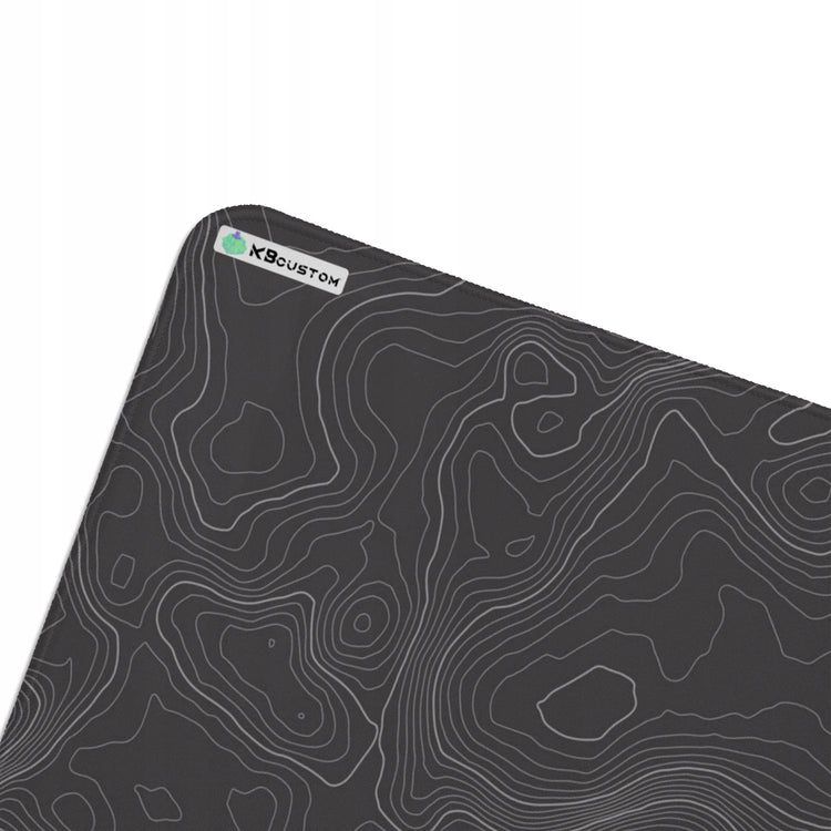 Didelis žaidimų pelės kilimėlis „KBcustom Phase Black“, 90 × 40 cm