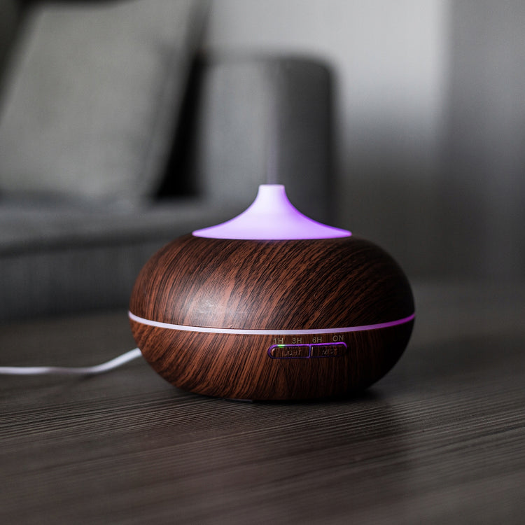 Ultragarsinis aromaterapijos difuzorius su LED apšvietimu – nuotrauka 4