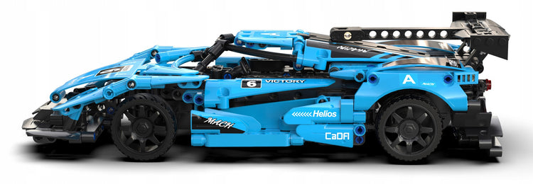 Nuotoliniu būdu valdomas konstruktorius „CaDA Helios“ C51301W, sportinis automobilis, 419 dalių