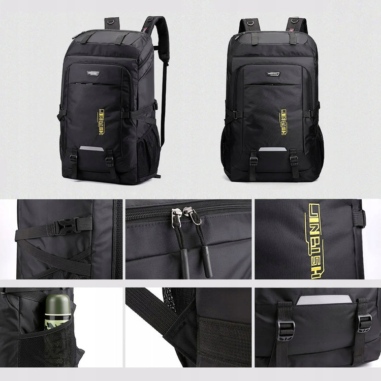 Talpi sportinė taktinė kuprinė su 4 skyriais, 50 l, juoda