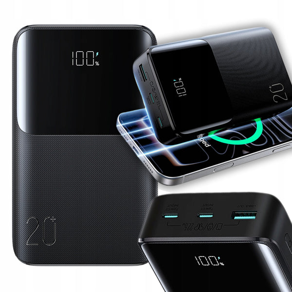 Išorinė baterija „Joyroom“ 20000 mAh, greitas krovimas 22,5 W, USB-C