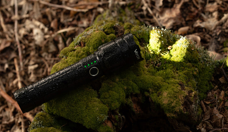 Akumuliatorinis taktinis LED žibintuvėlis „Vayox Pro“ 1060 lm, USB-C, zoom
