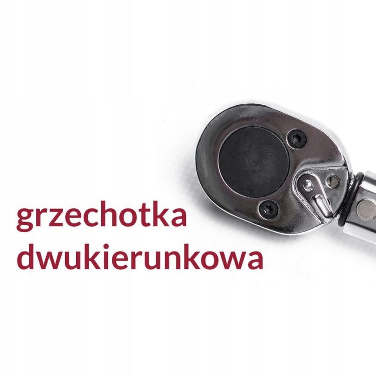 Dinamometrinis raktas ratams 1/2“ „Kraft&Dele KD10394“, 28–210 Nm, su 17/19/21 mm galvomis