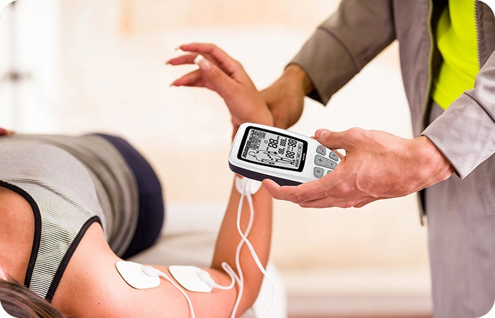 Elektrostimuliatorius TENS/EMS „Herz Medical“, 60 programų – nuotrauka 6