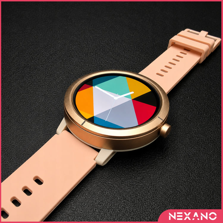 Moteriškas išmanusis laikrodis su GPS „Nexano NX76“, AMOLED, pokalbiai, 5 ATM