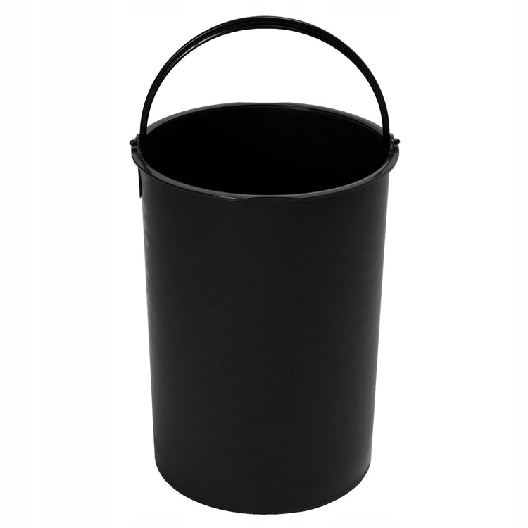 Automatinė metalinė šiukšliadėžė su jutikliu „Gockowiak Junk“, 17 l, juoda