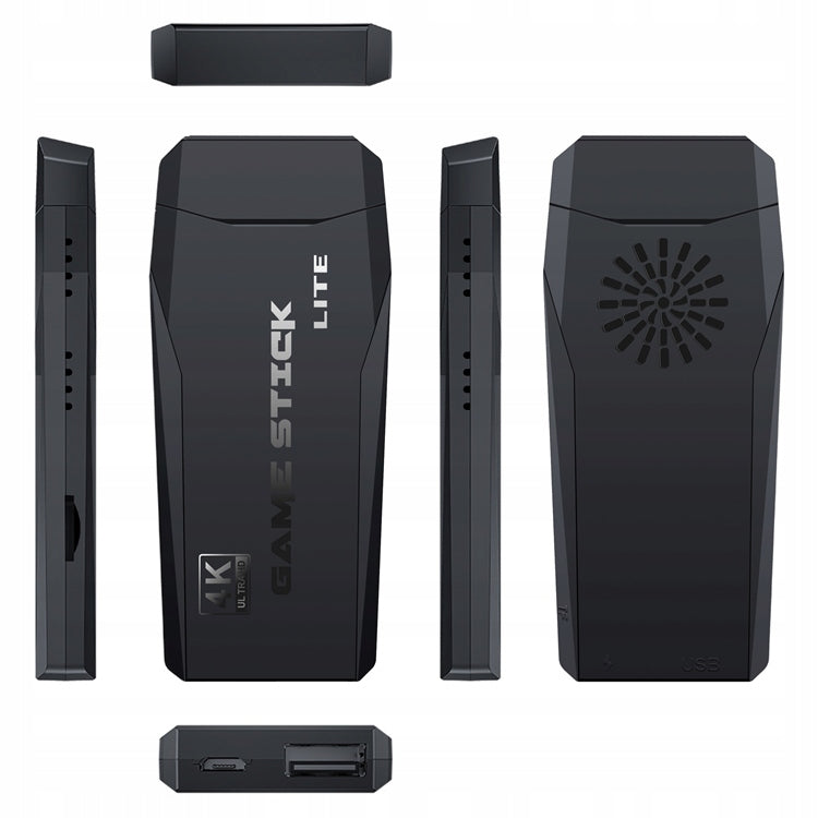 Retro žaidimų konsolė HDMI su 2 pultais ir 64 GB kortele