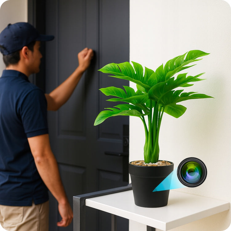 Mini Wi-Fi kamera dirbtiniame augale „Spreest WF-JH53“