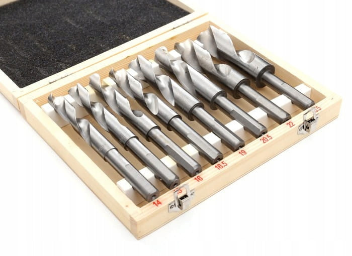 Kobaltinių grąžtų rinkinys metalui „Kraft&Dele KD10243“, 14–25,5 mm, 8 vnt.