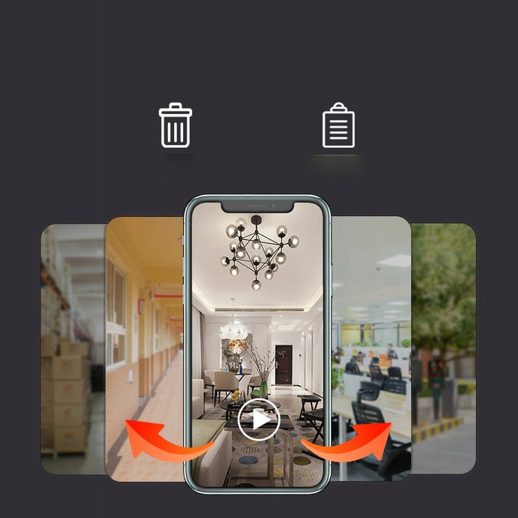 Mini Wi-Fi kamera su magnetu, įkraunama, Full HD