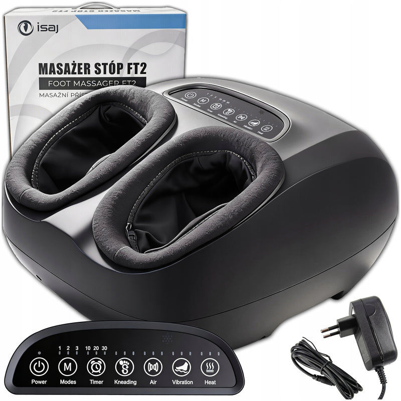 Šildomas kojų ir pėdų masažuoklis „ISAJ FT2 Pro“, Shiatsu