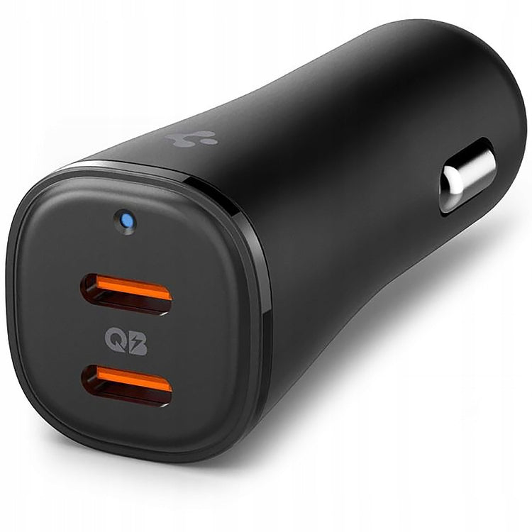 Automobilinis kroviklis „Spigen ArcStation Essential EV502“, 2× USB-C, PD, PPS