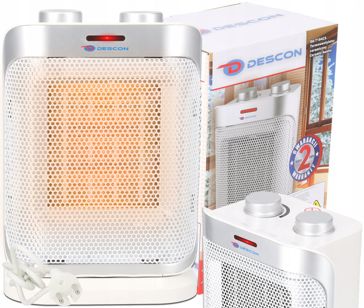 Keraminis šildytuvas-ventiliatorius „Descon DA-T184CS“, 1500 W – nuotrauka 1