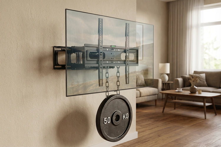 Pasukamas sieninis TV laikiklis „King Mount KG-1030“, 32–70“, iki 50 kg