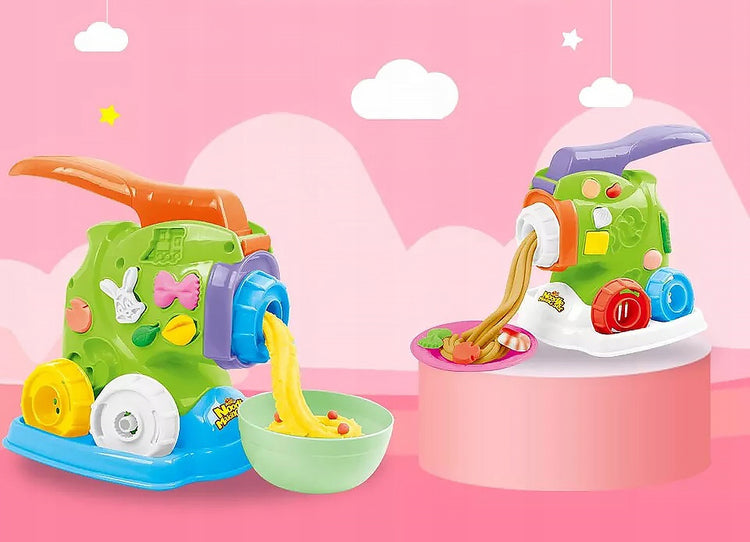 Plastilino rinkinys su tortų ir makaronų mašinėle „click4TOYS“