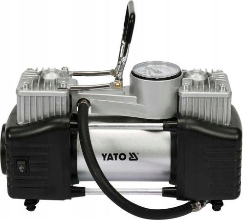 Automobilinis kompresorius su LED lempa „Yato YT-73462“, 12 V, 250 W – nuotrauka 2