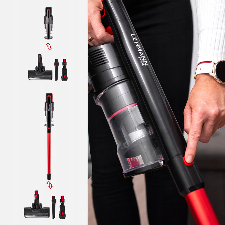 Belaidis dulkių siurblys „Lehmann Mistral“, 450 W – nuotrauka 3