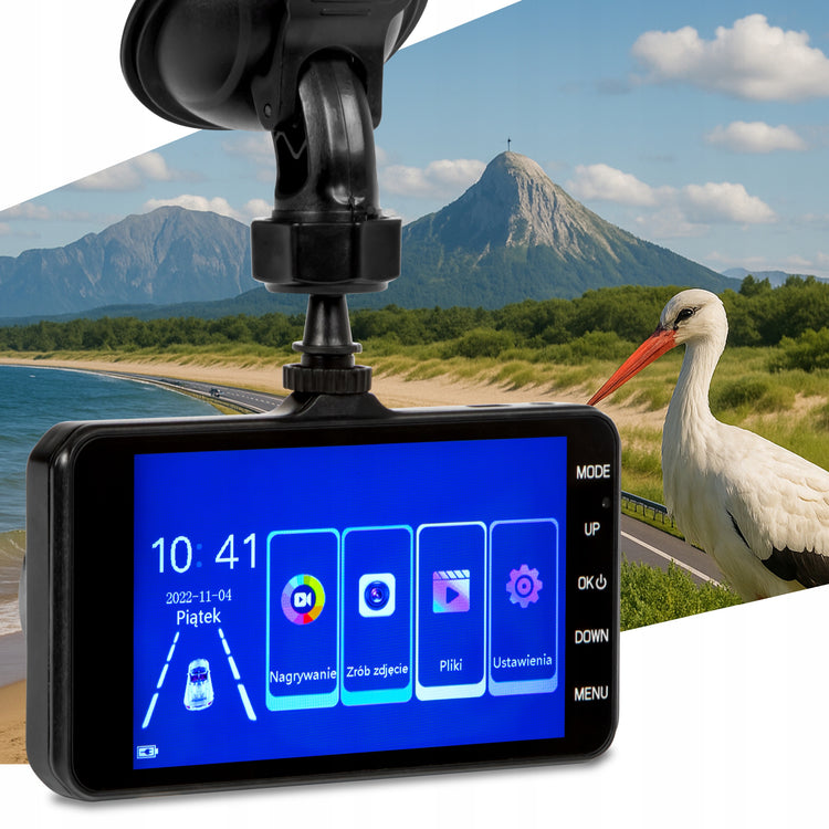 Vaizdo registratorius „Blow F800 Dual“ su galine kamera – nuotrauka 5