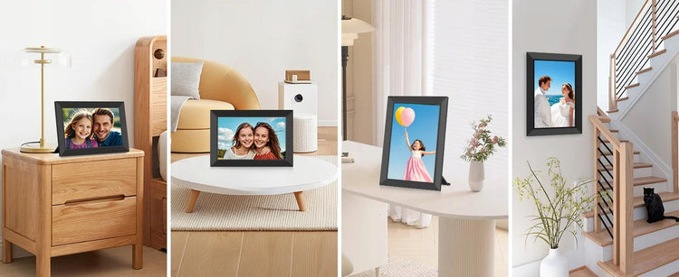 Skaitmeninis nuotraukų rėmelis „Blow“ 10,1", Wi-Fi, Frameo programėlė