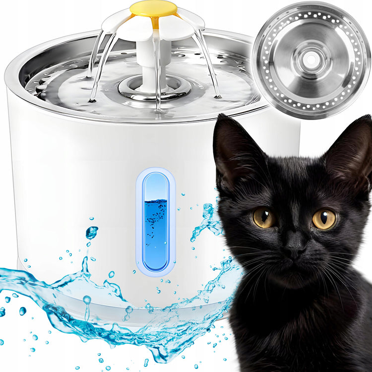 Automatinė gertuvė-fontanas gyvūnams „Renew Force“ su filtru, 2,4 l – nuotrauka 1
