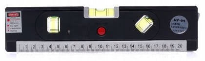 Lazerinis gulsčiukas su 150 cm matuokle „Kraft&Dele KD10438“