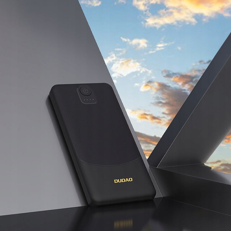 Išorinė baterija „Dudao“ 20000 mAh su 2 USB-A jungtimis