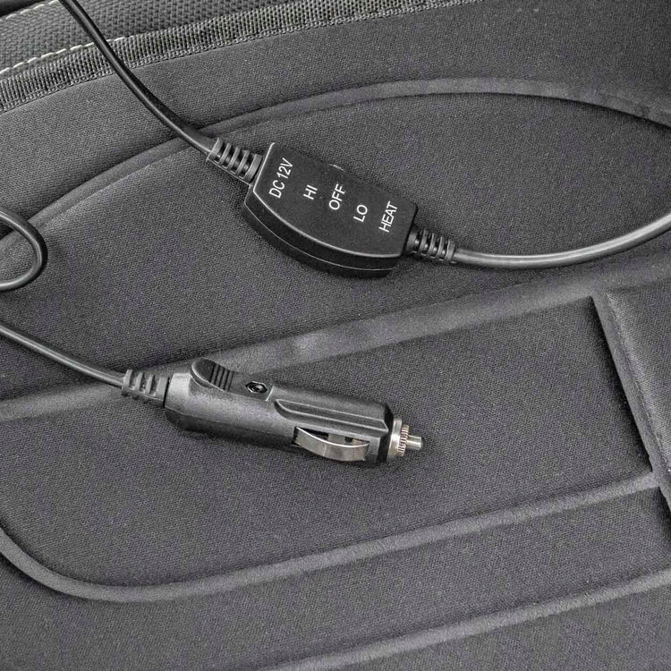 Šildantis automobilio sėdynės kilimėlis „Amio“ 12 V su reguliavimu – nuotrauka 5