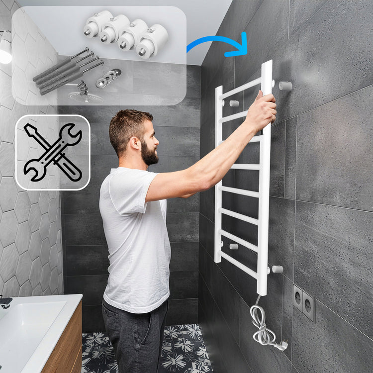 Elektrinis rankšluosčių džiovintuvas „EBERG ETS“, 200 W, pastatomas arba sieninis