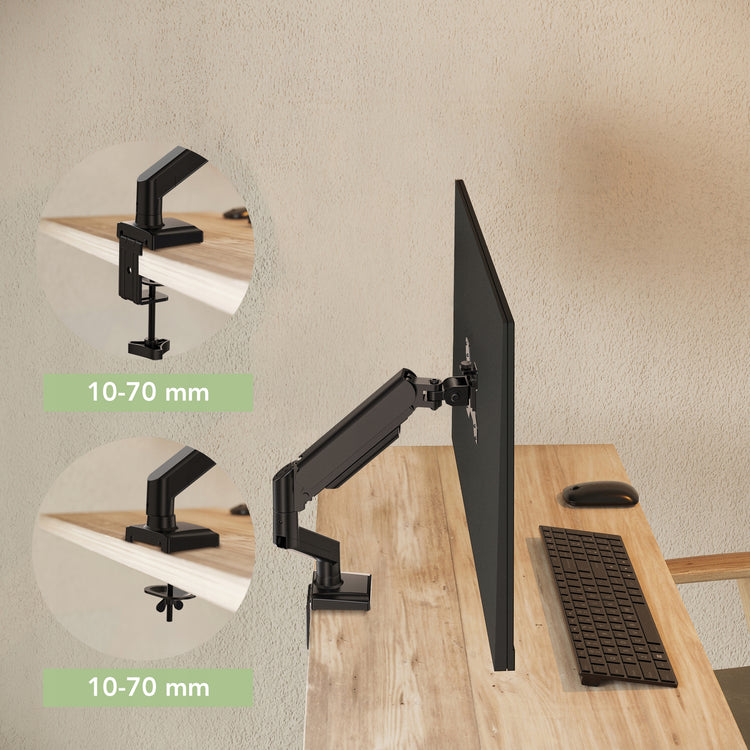 Ergonomiškas monitoriaus laikiklis „Athletic“, 10–40“, VESA, PIVOT