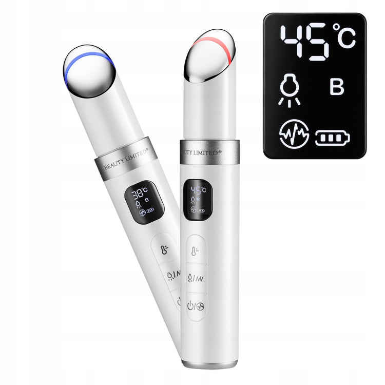 Akių ir lūpų srities veido masažuoklis „Beauty Limited“ su LED ir EMS