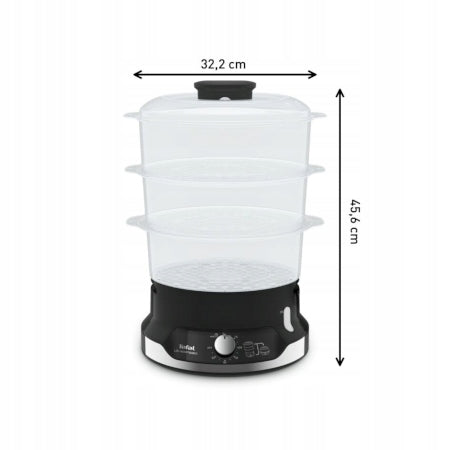 Kompaktiškas garų puodas „Tefal Ultra Compact VC2048“ 9 l, 3 indai