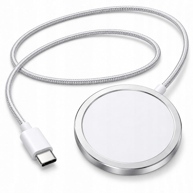 Magnetinis indukcinis kroviklis „Hello Case“ MagSafe 15 W, baltas, 1 m