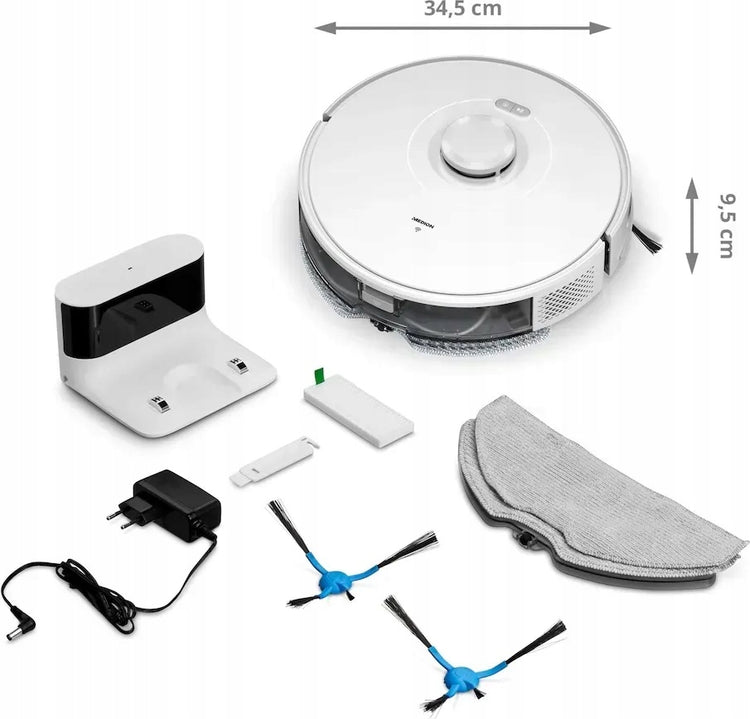 Robotas siurblys su lazerine navigacija „Medion X10 SW+“ – nuotrauka 5