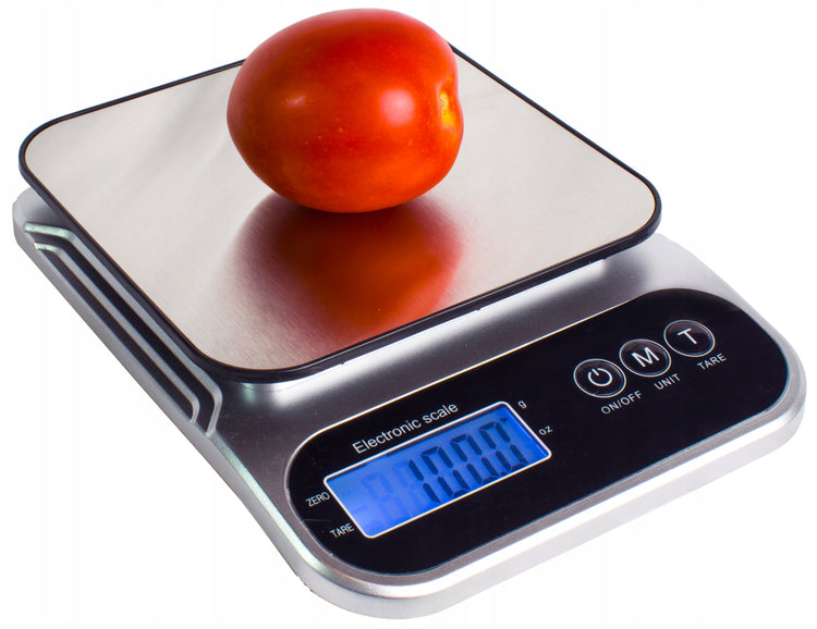 Tikslios elektroninės svarstyklės 3 kg / 0,1 g, virtuvei ir papuošalams