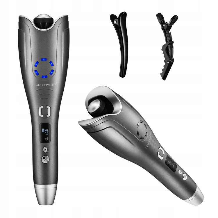 Automatinės besisukančios garbanojimo žnyplės su keratinu, 20 mm, 50 W