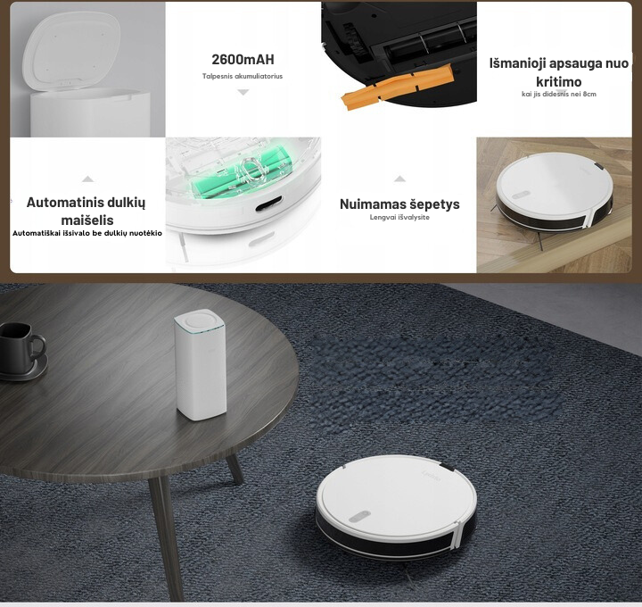 Grindų valymo robotas Xiaomi Lydsto G-2