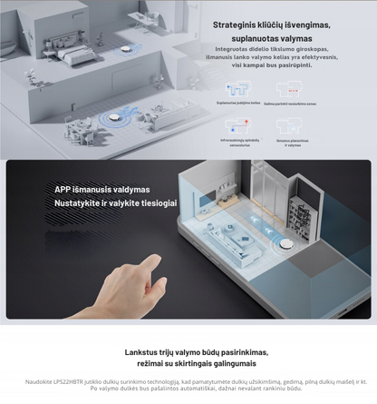 Grindų valymo robotas Xiaomi Lydsto G-2