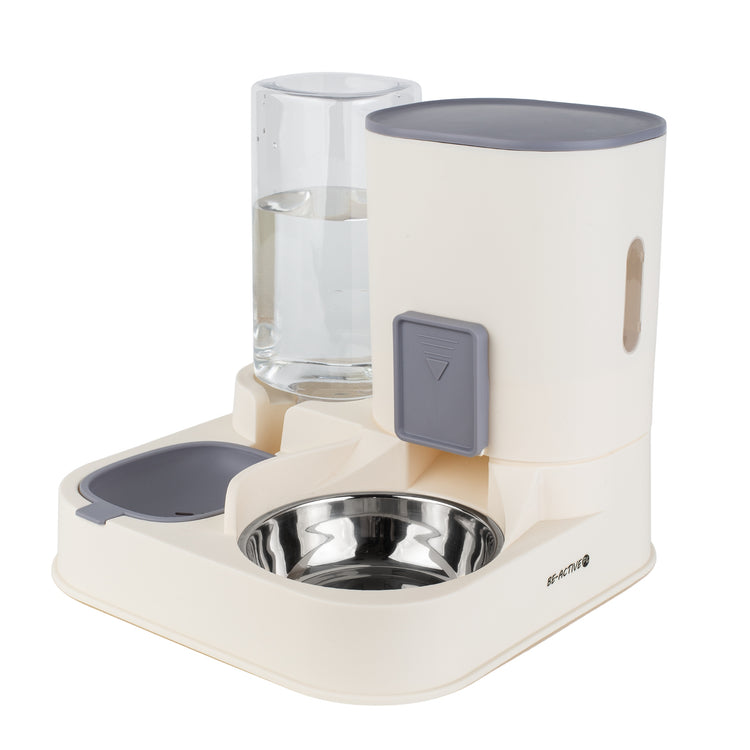Automatinė lesykla ir girdykla gyvūnams 2 viename, 3,2 l – nuotrauka 2
