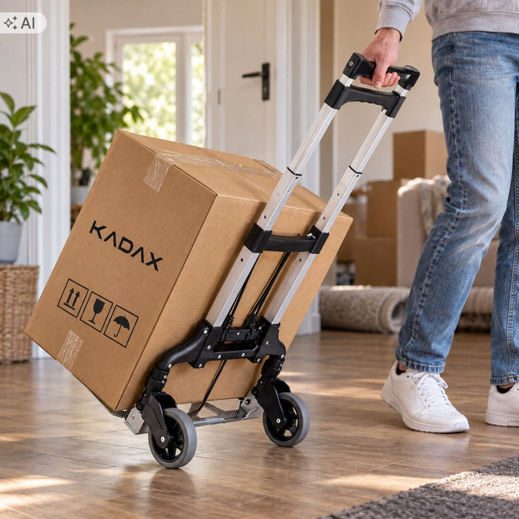 Lengvas aliumininis sulankstomas vežimėlis „Kadax K10071“, iki 70 kg