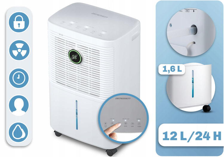 Kompresorinis oro sausintuvas „Berdsen BD-525“, 12 l per parą – nuotrauka 2