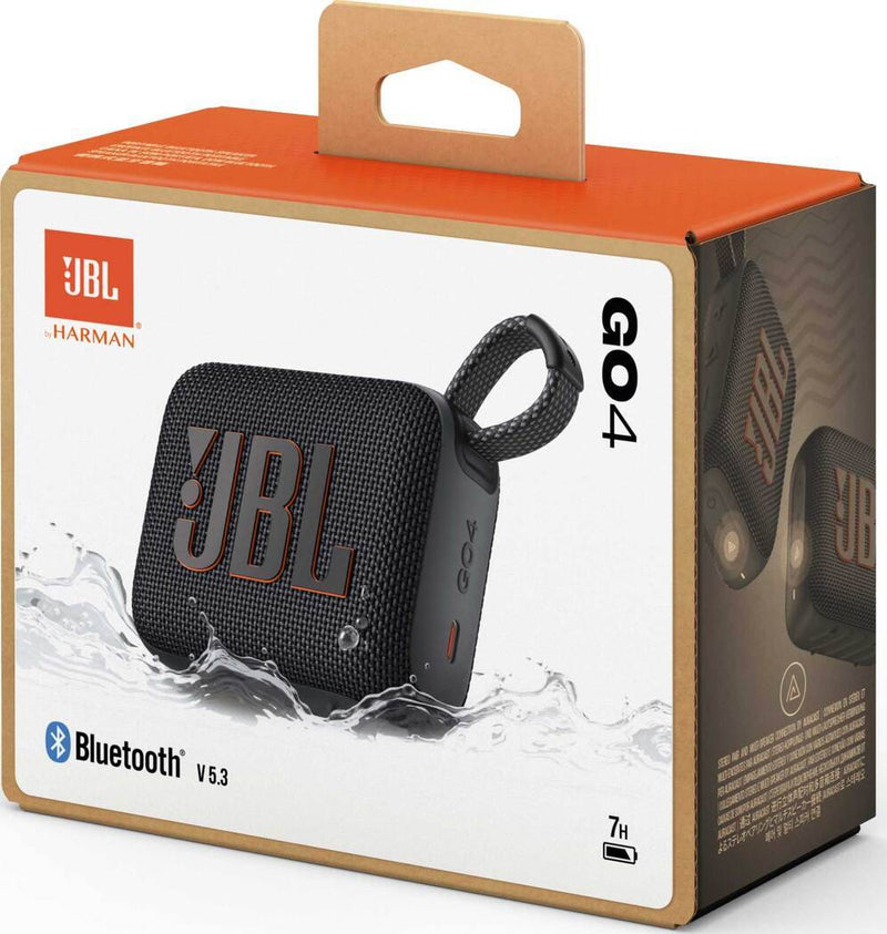 Nešiojama Bluetooth kolonėlė „JBL GO 4“, 4,2 W, IP67, juoda