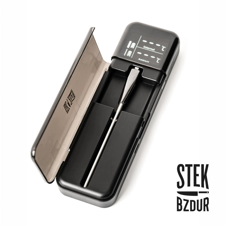 Belaidis skaitmeninis mėsos termometras su zondu „Stek TE04 Pro“