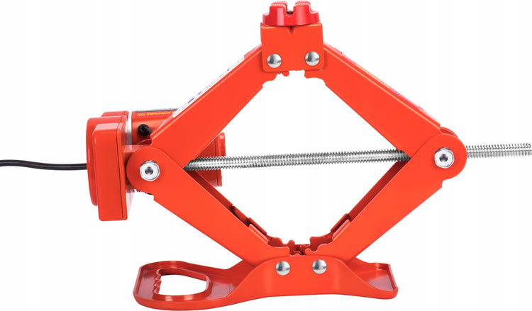 Elektrinis trapecinis automobilio domkratas 12 V „Kraft&Dele KD1369“, 3 t, 120–350 mm, lagamine